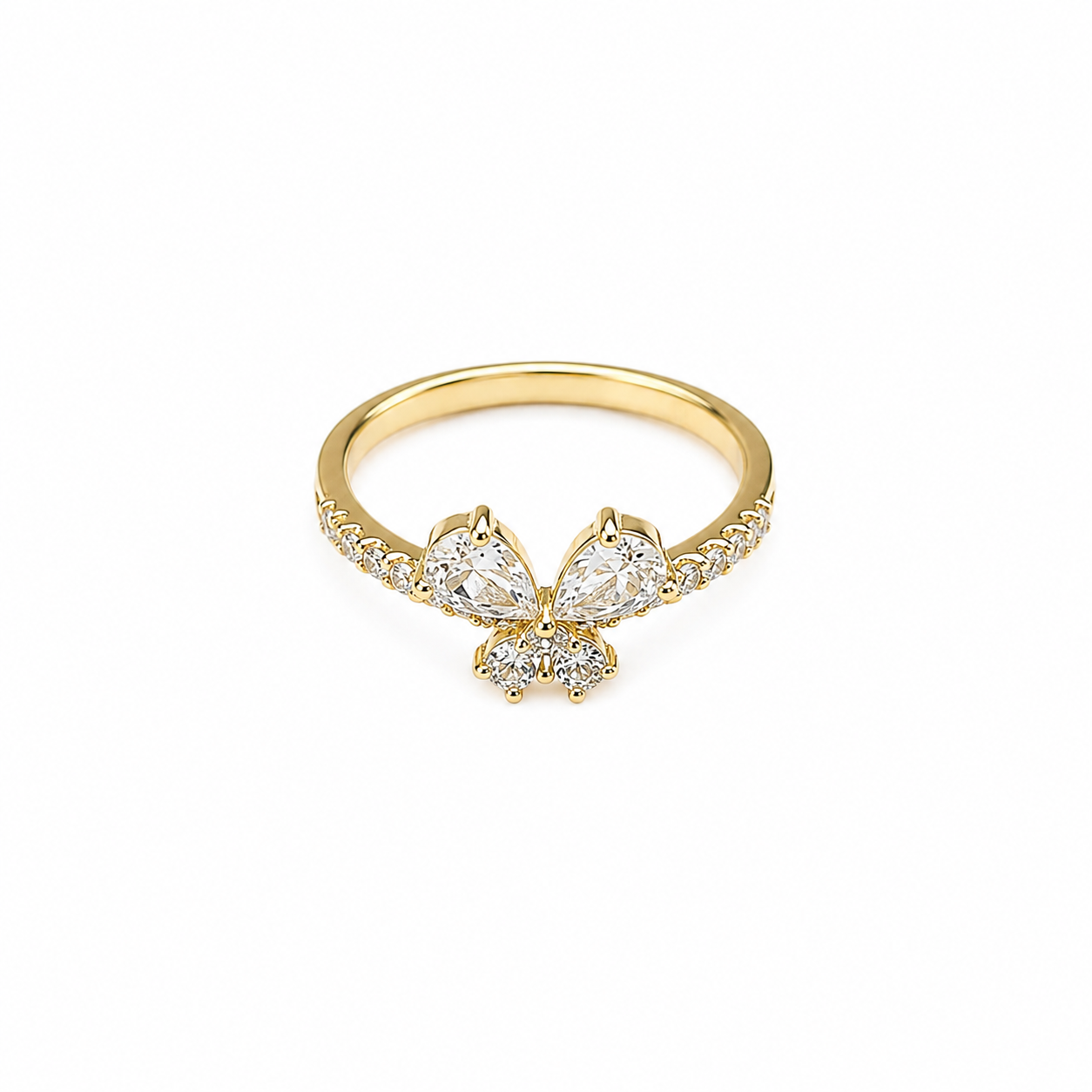 Ring – Butterfly Glow Guld