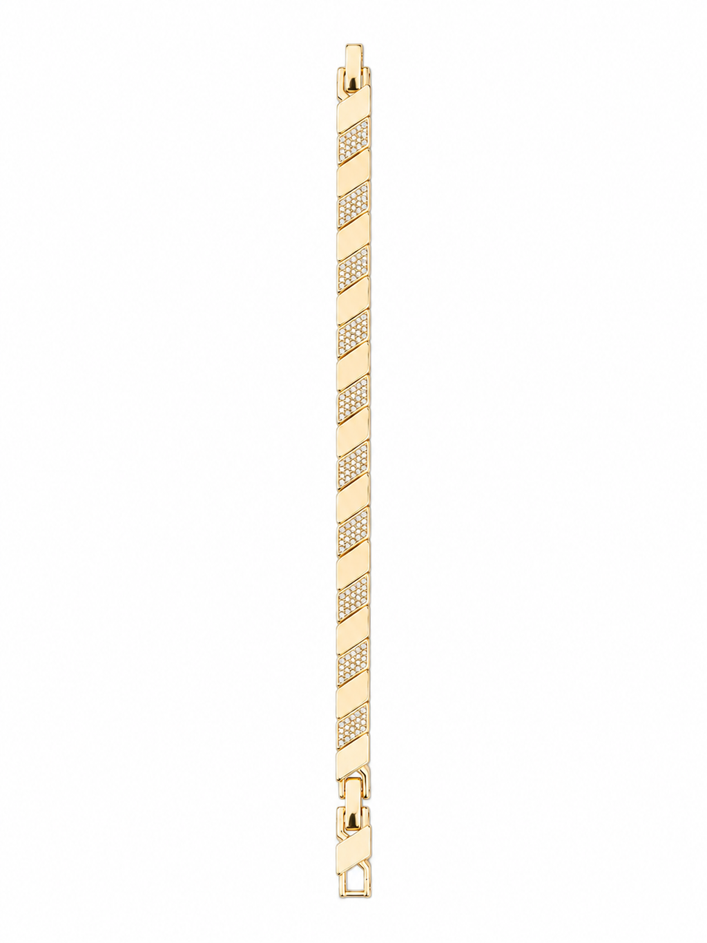 Armband – Cross Crystal Luxe Guld