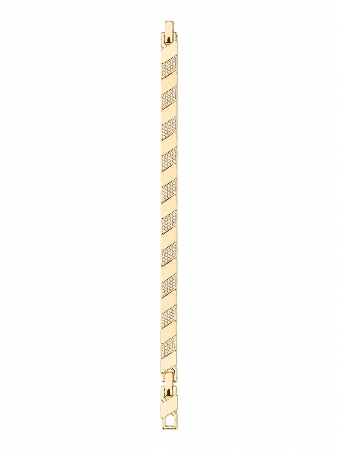 Armband – Cross Crystal Luxe Guld