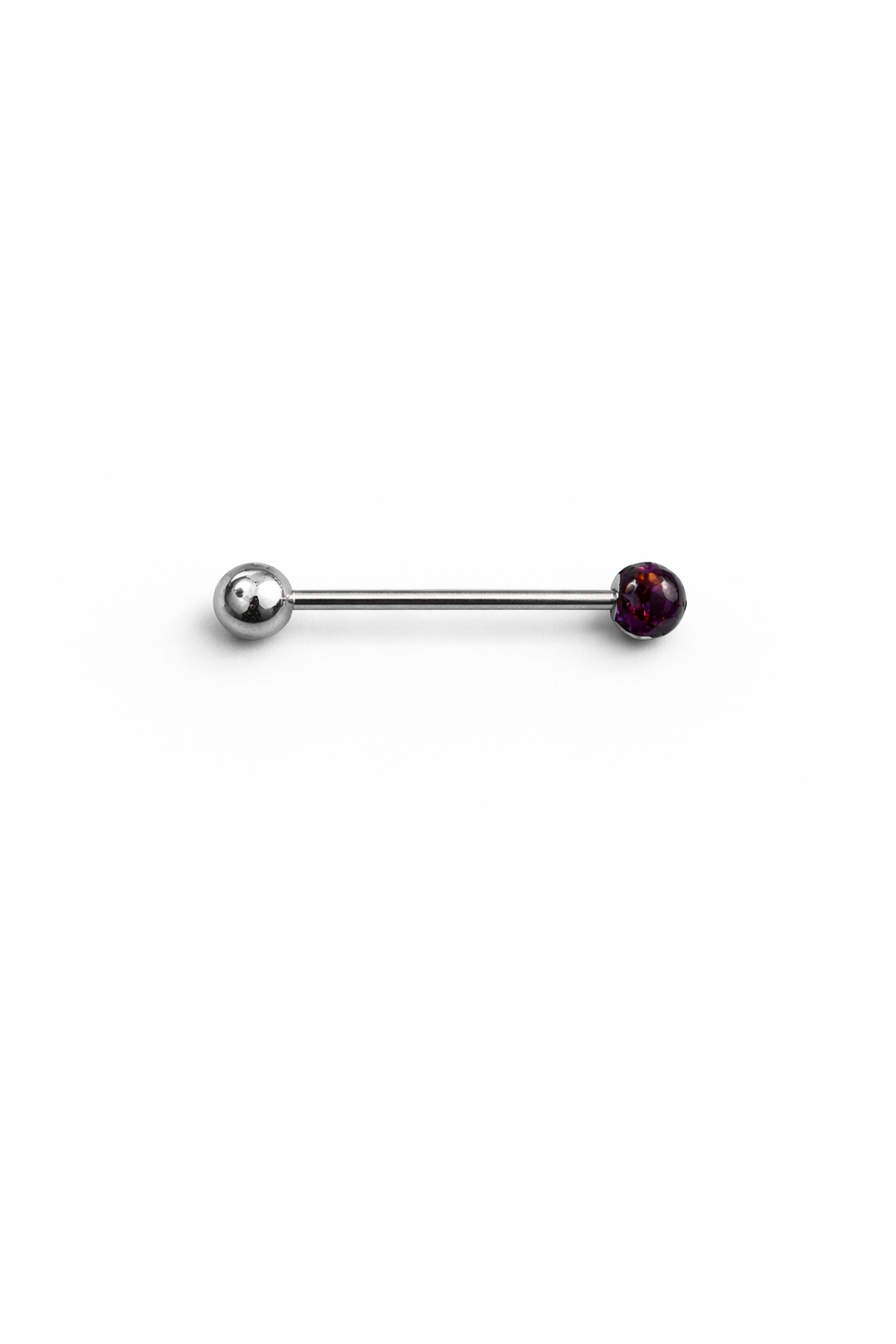 Tungpiercing Shamballa – Pärla med Kristaller