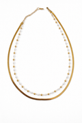 Halsband Pärla – Guld