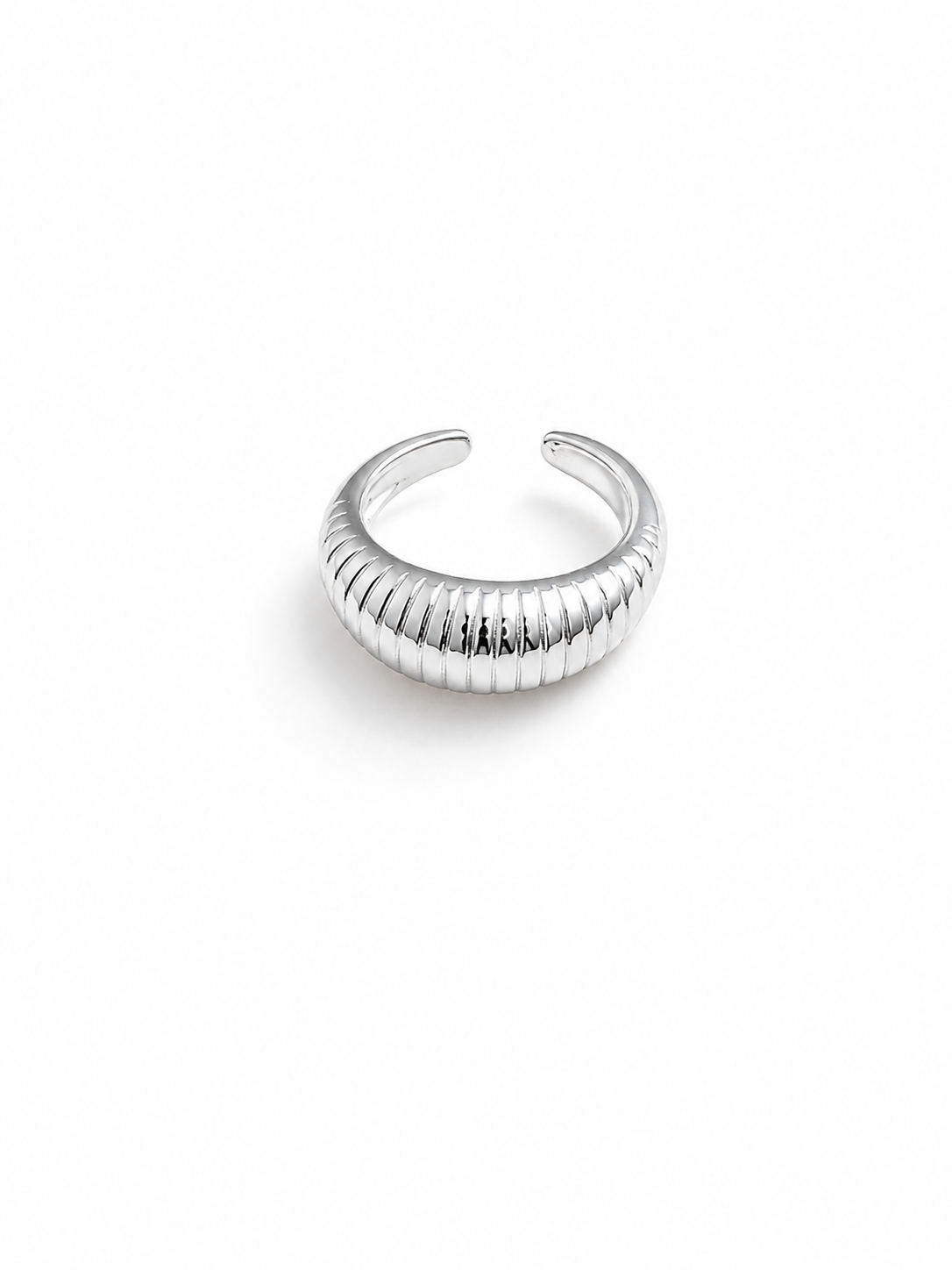 Ring – Oval Line Silver