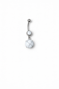 Navelpiercing Ros – Kristall