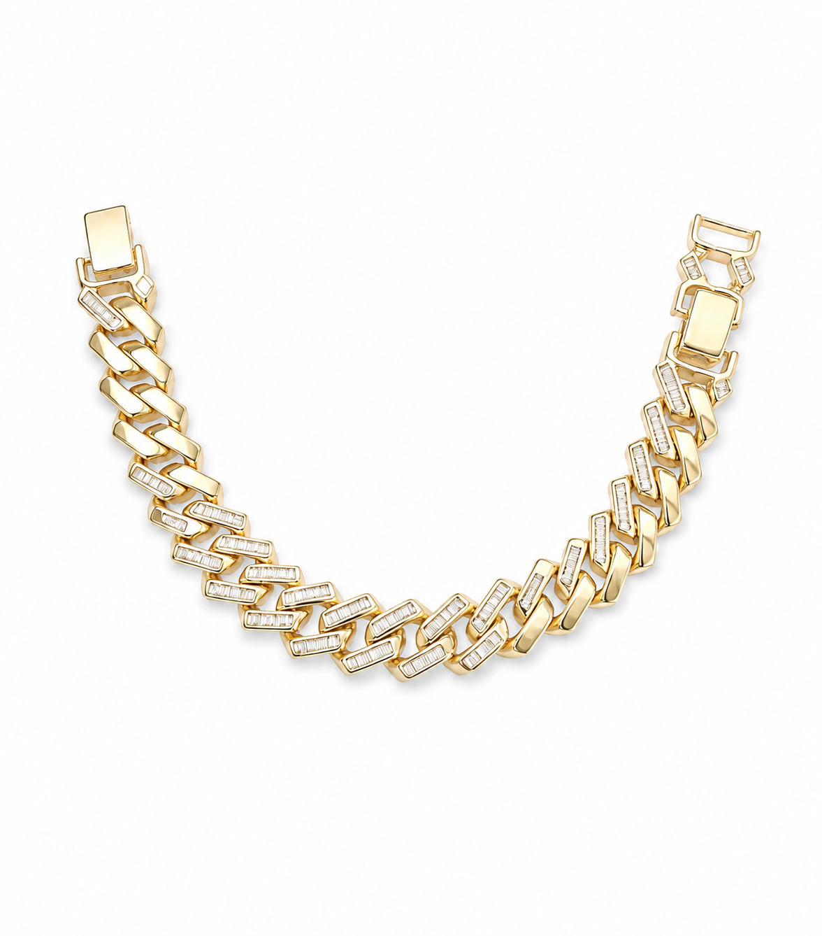 Armband – Baguette Luxe Guld