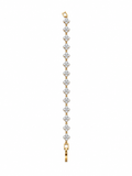 Armband – Clover Crystal Guld