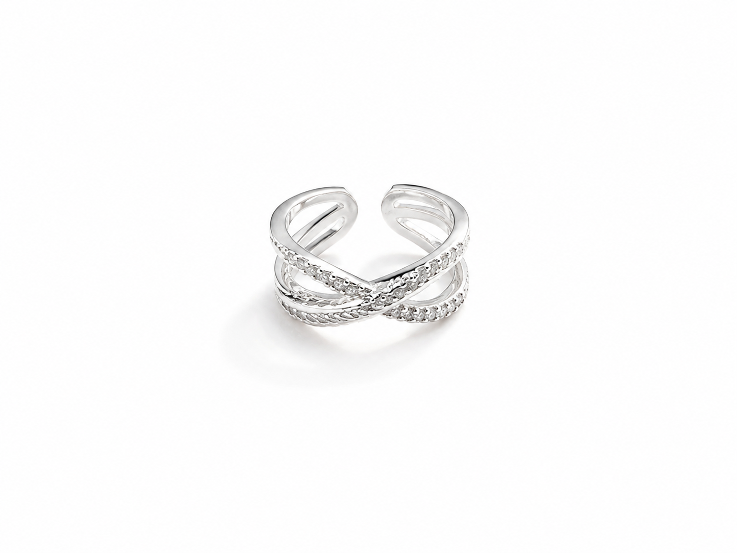Ring – Crystal X Silver