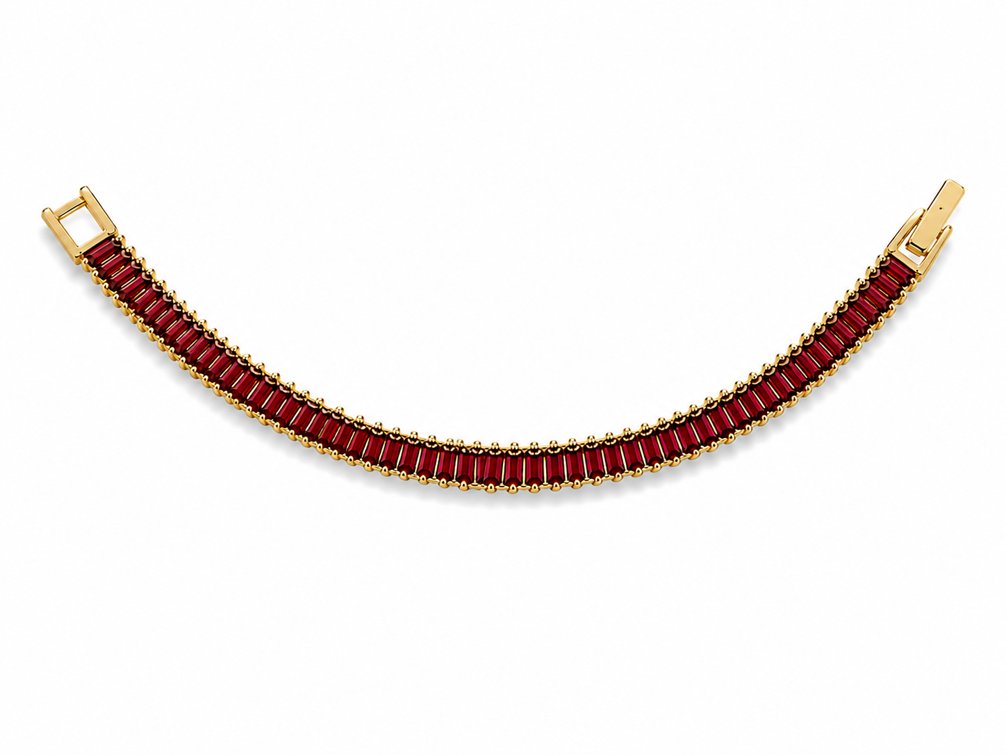 Armband – Ruby Line Rose