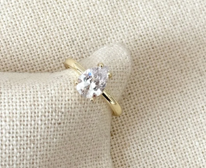 Ring – Marquis Drop Gold