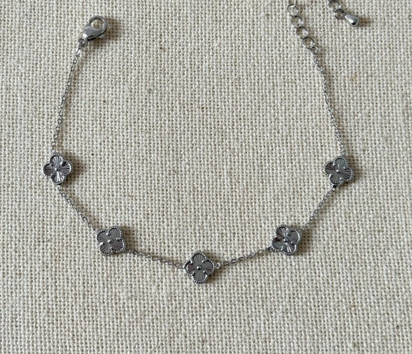 Armband – Clover Minimal Silver