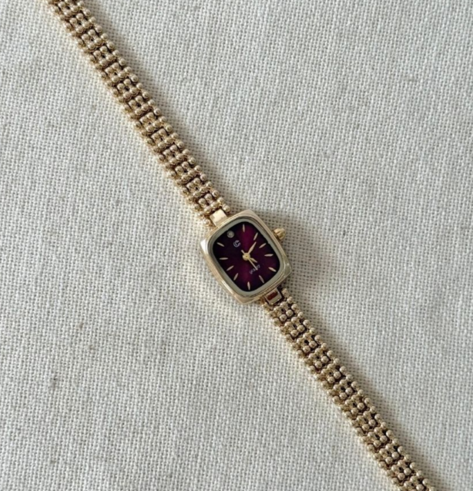 Damklocka – Stella Burgundy