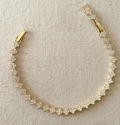 Armband – Clover Crystal Gold