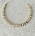 Armband – Arrow Crystal Gold